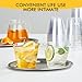 RACETOP 200 Pack 9 oz Clear Plastic Cups for Party, Disposable Clear Cup, Disposable Cups, Wine Glasses Cups, Plastic Cocktail Glasses