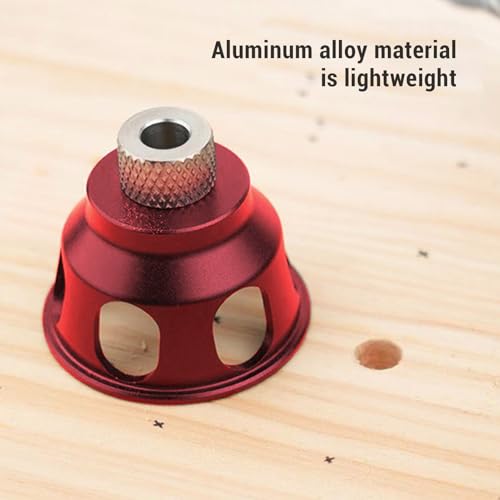 Straight Hole Drilling Positioner, Aluminum Alloy Vertical Hole Punch Locator with 6mm 8mm 10mm Bushings, Vertical Woodworking Tool for Wood, Plastic, Other Materials