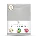 Grey Gray Bulk Tissue Paper 15 Inches x 20 Inches - 100 Sheets-Flexicore Packaging®