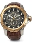 INVICTA Venom 49176 - Orologio da uomo, impermeabile, analogico, movimento al quarzo, in acciaio inossidabile con quadrante grigio, 54 mm