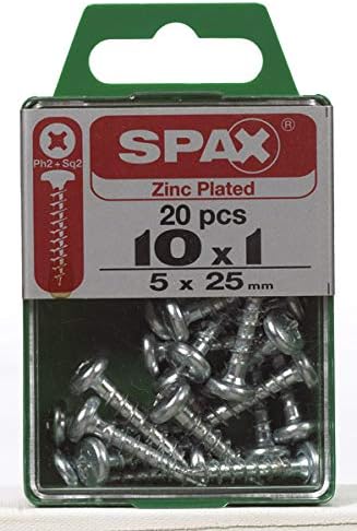 SCRW SPAX PH 10X1 BX20