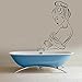 Produktbild Nude Frau Wandaufkleber Mädchen Hot Modell Friseur Beauty Salon Spa Badezimmer Home Vinyl Aufkleber Aufkleber Bad Art Wandbild Home Design Decor
