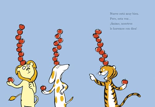 !Diez manzanas en la cabeza! (Ten Apples Up on Top! Spanish Edition) (Beginner Books) - Image 3