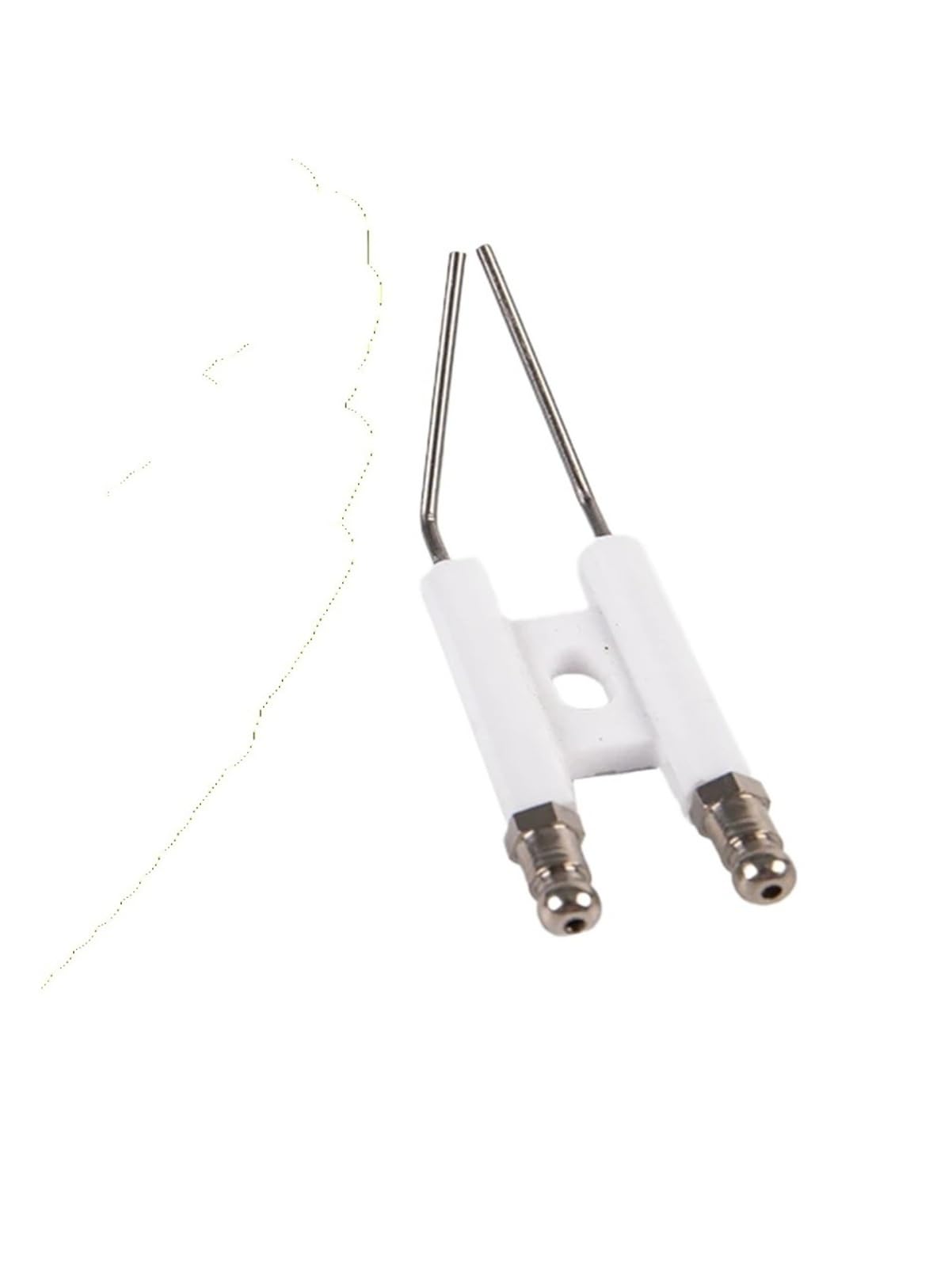 Électrode d'allumage H pour brûleur à huile BT10 double broche 04