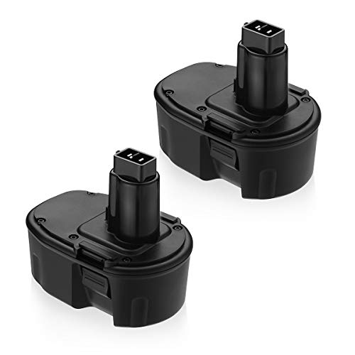 FirstPower 3.7Ah 14.4V DW9091 Battery - Compatible with Dewalt 14.4V Cordless Power Tool - Upgraded Ni-MH DW9091 DW9094 DE9091 DE9092 DE9038 2Packs