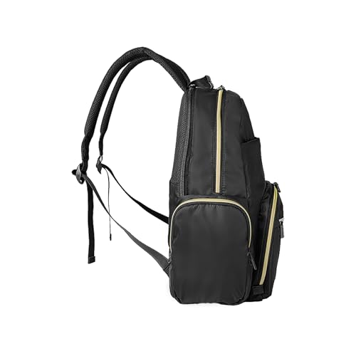 Kenneth Cole REACTION Women's Sophie Backpack Silky Nylon Laptop & Tablet RFID Bookbag