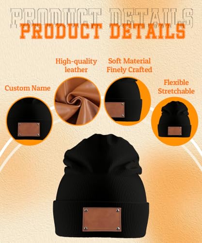 Custom Baby Beanie for Kids Adults with Name Personalized Toddler Beanies Winter Hat Customized Gifts4