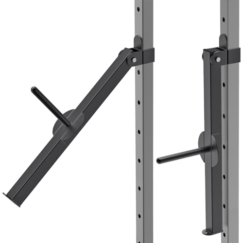 Image of Kipika Power Rack Attachment for 5 /8 inch & 1 inch Holes - Heavy Duty Home Gym Equipment for 2x2 or 3x3 Squat Rack, Adjustable and Easy to Install