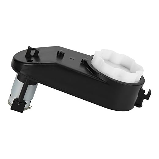 Caja de cambios con motor de 6 V/12 V, RS390 motocicletas Universal Motor Gearbox 6 V/12 V 12000 – 20000 RPM para piezas de repuesto de juguete de coche para niños. (12 V 12000 rpm)