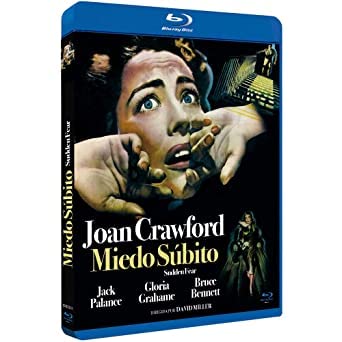 Sudden Fear [ Blu-Ray, Reg.A/B/C Import - Spain ] -  David Miller, Jack Palance