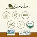 Kevala Organic Toasted Sesame Oil - Cold Pressed and Unrefined Oil for Daily Cooking and Baking, Made with Top Selection Roasted Sesame Seeds, Great for Stir-Fry Vegetables, 8 oz Glass Bottle