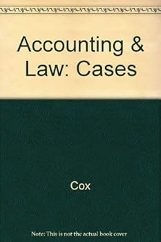 Hardcover Financial Information Accounting and the Law: Cases and Materials Book