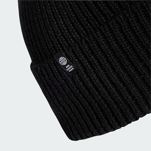 Bonnet Tiro League Woolie adidas en maille douce noire et blanche taille XS-S - 4