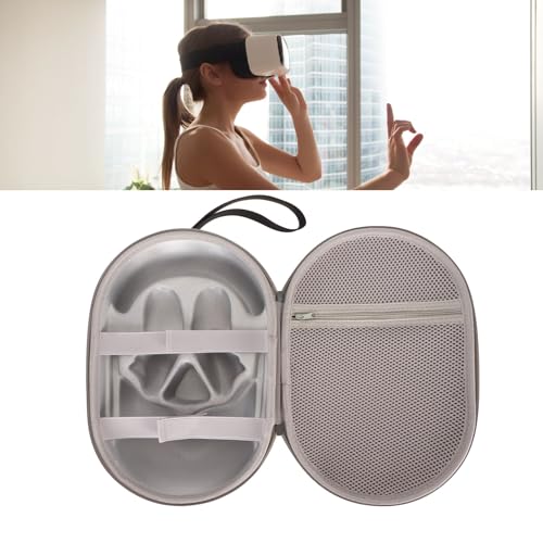 Estojo de Transporte Rígido VR de Grande Capacidade Estojo de Armazenamento Protetor Portátil Acessó