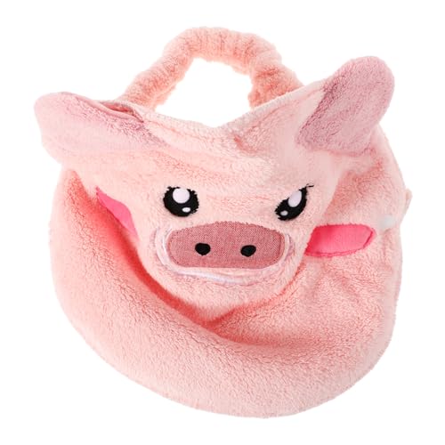 Vaguelly Serviette De Visage Vapeur Chaude Masque De Spa Réutilisable Outil De Soin Peau Design De Cochon Amusant Pour Femmes Et Filles