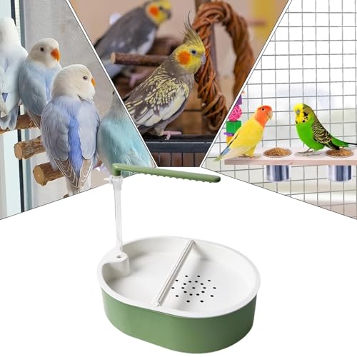 Bebedero Automático para Aves Sin Derrames Ducha para Pájaros USB con Sensor de Jaula 6