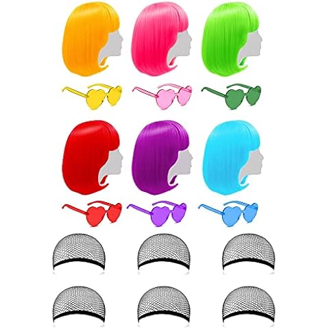 Perruques colorées DAJOOEE 12" Cover