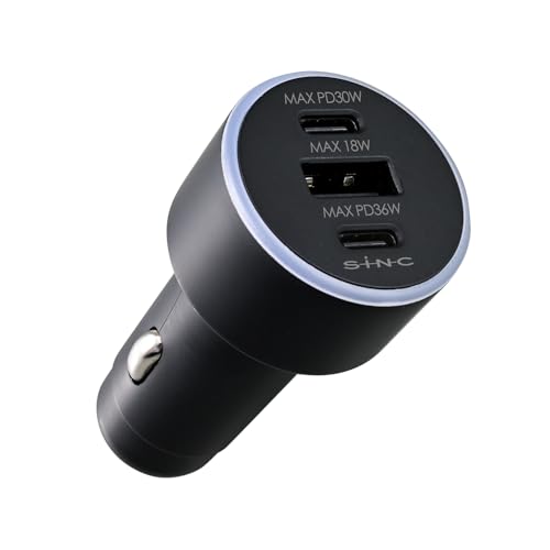 �Z�C��(SEIWA) �ԓ��p�i USB �V�K�[�\�P�b�g DC/USB�v���O USB-C×2 USB-A×1 ���v3�|�[�g PD36W �ő升�v�o�� 54W F358 3�䓯���[�d �����ڑ����ɋ}���[�d�\ �u���[LED DC�\�P�b�g
