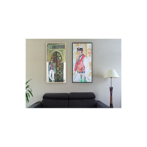 Poster Corto Maltese Mauresque 50x100cm impression offset de collection pour salon - 3