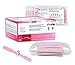 50 Mascherine Chirurgiche Colorate Rosa per Bambina Certificate CE Tipo IIR con BFE≥98, Mascherina Chirurgica Certificata, Face Mask Viso e Bozza Monouso 3 Strati, 50 Pezzi + Elastico Gancio Omaggio