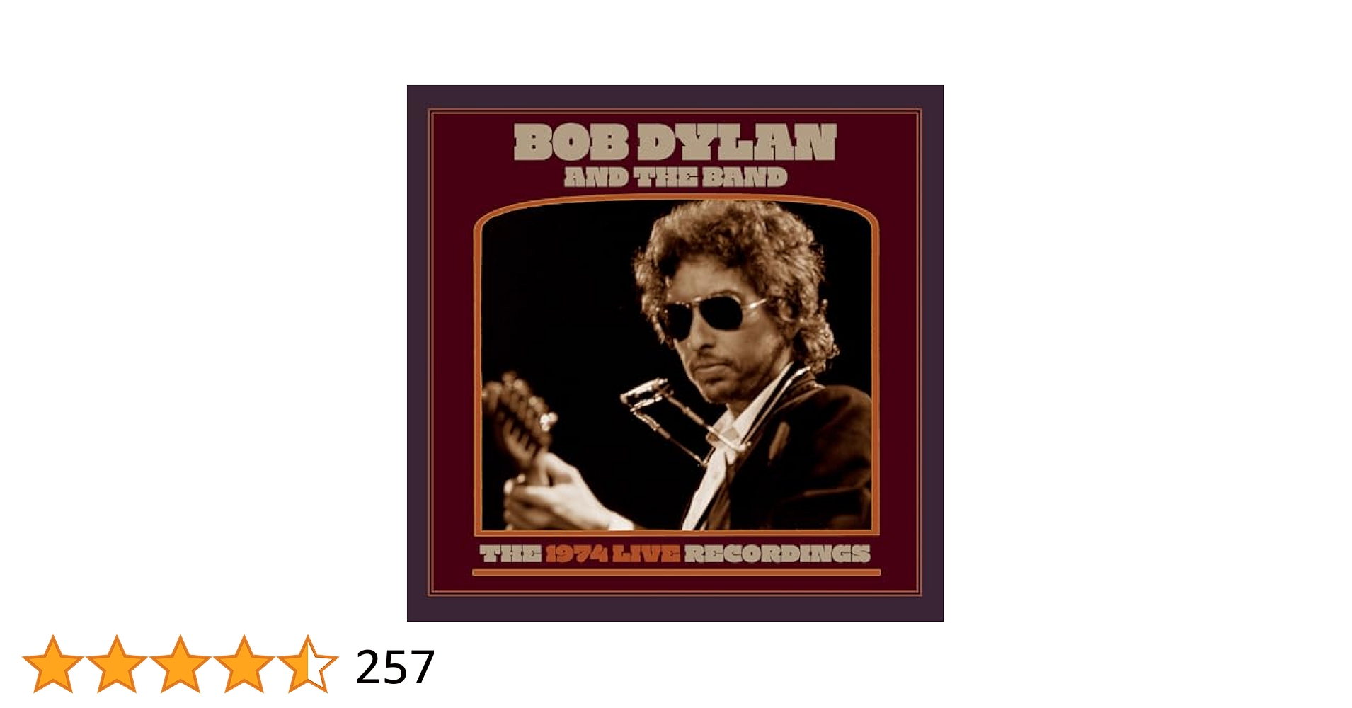 Bob Dylan - The 1974 Live Recordings - Amazon.com Music