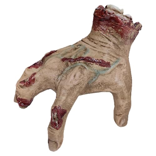 Mano espeluznante Manos Cortadas Sangrientas, Mano Ensangrentada para Decoración Horror | Partes realistas del Cuerpo Humano para Casas Embrujadas Escape Games y Fiestas Temáticas