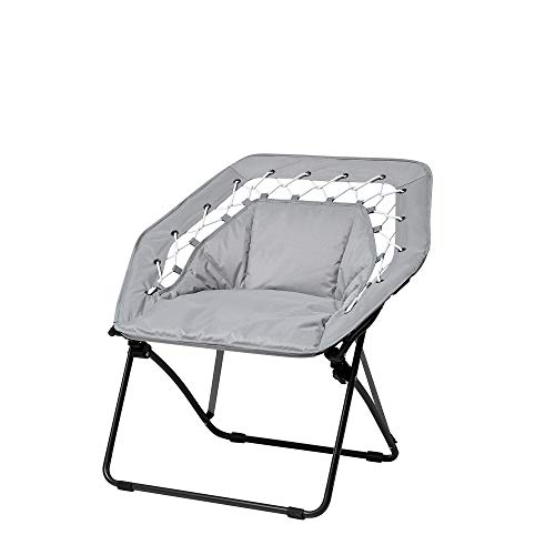 Sosik Bungee Mesh Moon Chair - Glacier Gray