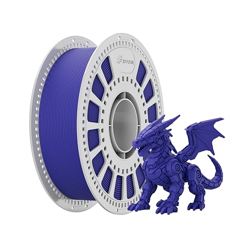 JOY FUTURE PLA Matte 3D Printer Filament, PLA Filament Neatly Wound 3D Printing Filament 1.75mm, Dimensional Accuracy +/- 0.02 mm, Fit Most FDM 3D Printers, 1kg Spool (2.2lbs) (Purple)