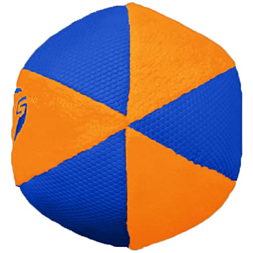 Nerf-Dog-Trackshot-Ball-Dog-Toy-with-Interactive-Squeaker-and-Crunch-Lightweight-Durable-and-Water-Resistant-45-Inches-For-MediumLarge-Breeds-Single-Unit-BlueOrange Nerf Dog Trackshot Ball Dog Toy with Interactive Squeaker and Crunch Lightweight Durable and Water Resistant 45 Inches For MediumLarge Breeds Single Unit BlueOrange