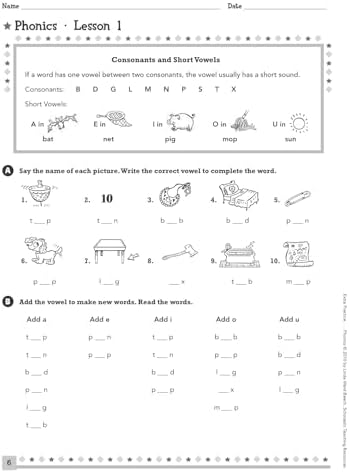 Phonics, Grades 3-6 (Extra Practice for Struggling Readers)