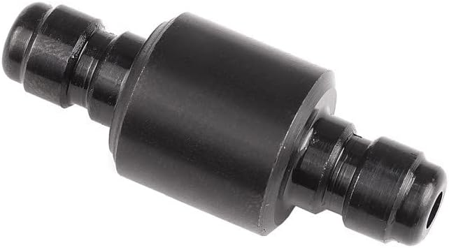 Air Venturi Double Male Quick-Disconnect Coupling, Black, 1/8" (AV-00046)