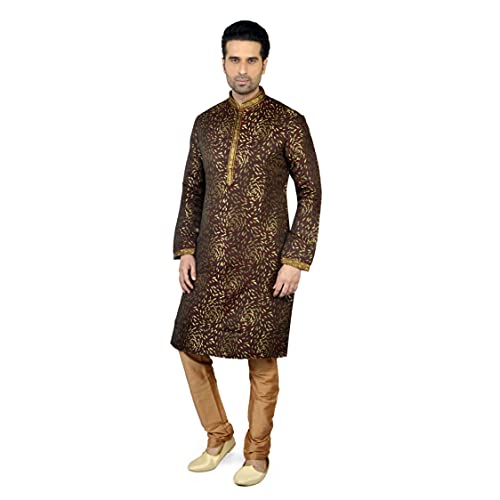 Tathastu Mens Silk Kurta Pyjama Set3