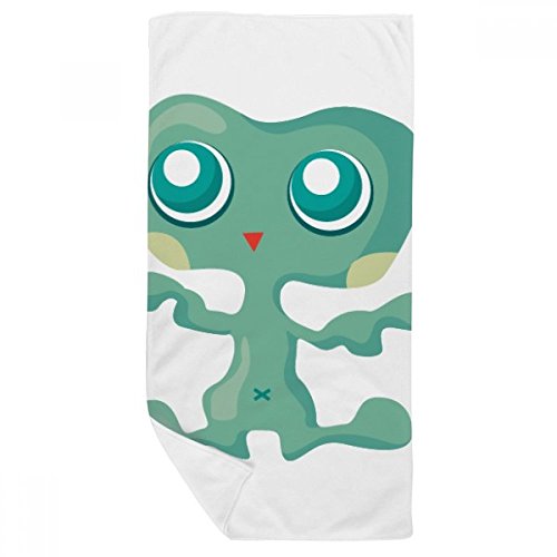 Serviette de bain alien doux gant de toilette multicolor 35x70cm DIYthinker