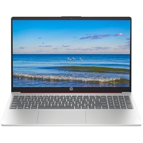 HP 2024 Portable 15'' HD Micro-Edge IPS Laptop, Intel Pentium Processor Up to 3.68GHz, 16GB DDR4, 128GB SSD, HDMI, Webcam, Ultra-Fast 6th Gen WiFi, Windows 11 OS, Dale Red (Renewed)