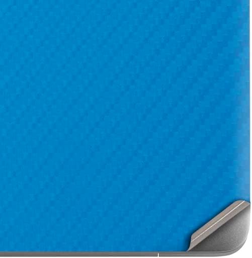 Skinit Decal Laptop Skin Compatible with MacBook Air 13in (2020) - Blue Carbon Fiber Specialty Texture Material Design