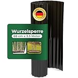 Novatool Wurzelsperre I 3,5 x 0,60 m I Schwarz I...