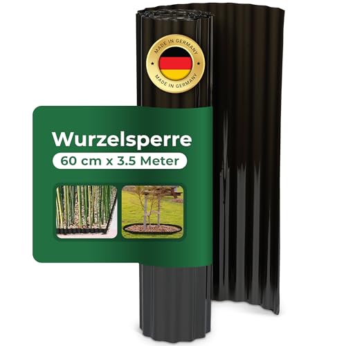 Novatool Wurzelsperre I 3,5 x 0,60 m I Schwarz I individuell...