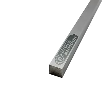 Aluminium Square Bar 7.9mm x 7.9mm x 1 Meter