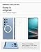 Spigen for Galaxy S25 Ultra Case, Ultra Hybrid MagFit [Anti-Yellowing] [Compatible with MagSafe] [Fast Wireless Charging] - White