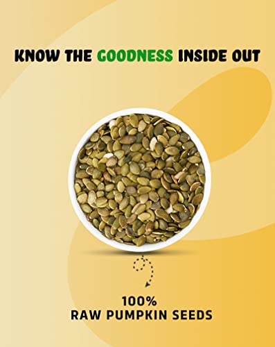 Image of True Elements Pumpkin Seeds 1kg - Immunity Booster Seeds for Eating | Protein Rich Seeds for eating | Healthy Diet Snacks
