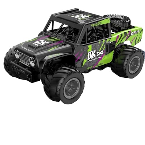 水陸両用 ラジコンカー 2.4GHz 4WD 全地形対応 RC 車 360°回転 防水 オフロード クローラー 30分以上連続使用(Green)