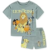 Disney Lion King Baby Boys Short Sleeve T-Shirt and Shorts Set for Infant