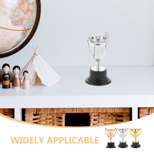 TOPPERFUN Troféu 12Pcs 3. 3X2. 0X1. 8In Mini Troféu De Bronze De De Troféu De Competição De Troféu D