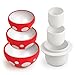 Genuine Fred Nesting Mushroom Measuring Cups, Set of Fun and Functional Kitchen Measuring Tools, Space-Saving Design with Unique Mushroom Shape