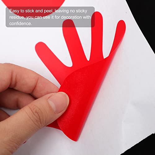 Garneck Adhesive Footprint Handprint Stickers 60x36.5cm adhesivos decorativos miniatura 3