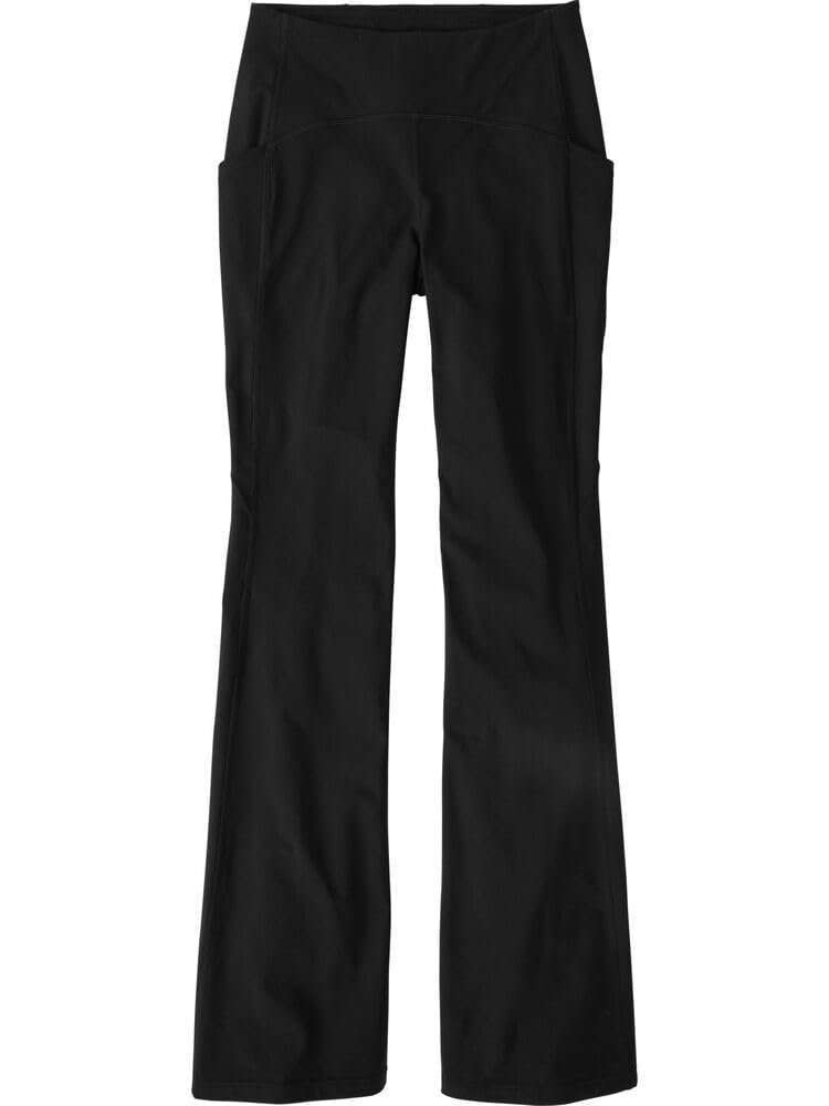 Title Nine Kirsi High Rise Flare Leggings for Women - Bootcut Quick Dry Lined Pockets Reflective