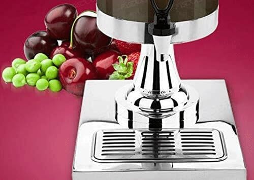Dispensador de jugo con tapa y grifo para servir bebidas frías, cócteles, ponche, agua y refrescos
