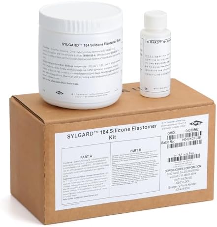 Dowsil SYLGARD 184 (Form Dow Corning) Silicone Elastomer Kit Base A ...