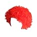 SeasonsTrading Economy Red Afro Wig ~ Halloween Costume Party Wig (STC13036)