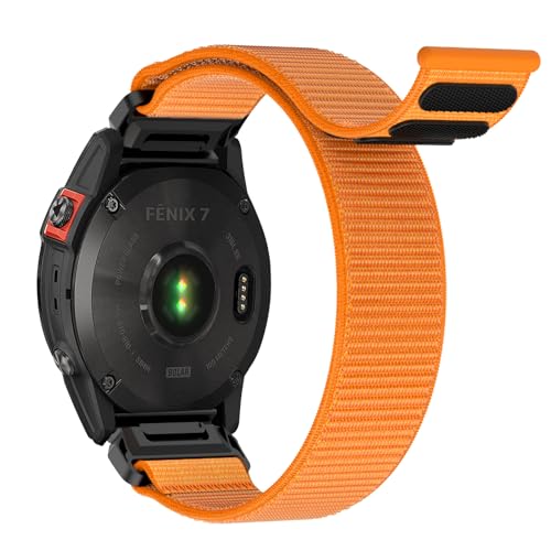 Bracelet Quickfit 22mm nylon anti-irritation pour Garmin Fenix 7 6 5